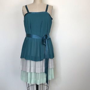 Girls from Savoy 0 Bayan pleated tiered dress